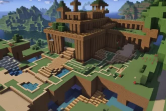 Grazzy recrea Hyrule en Minecraft tras tres años de trabajo