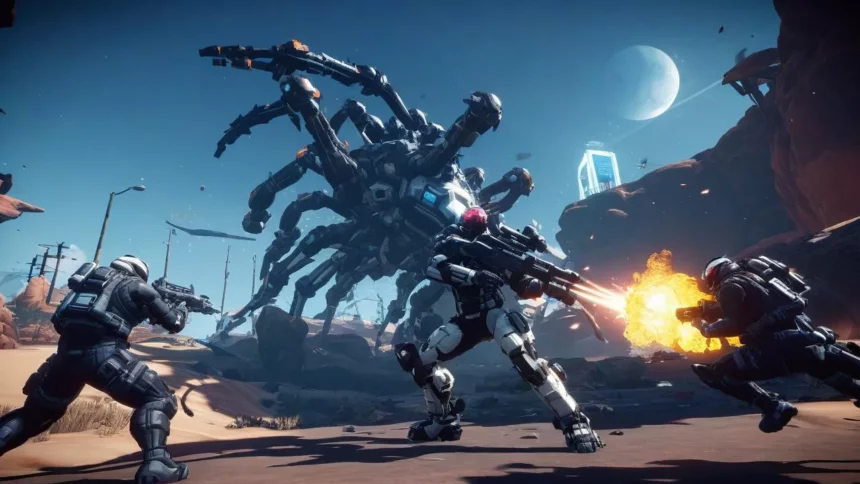 Exoborne: prueba masiva del shooter futurista ya disponible