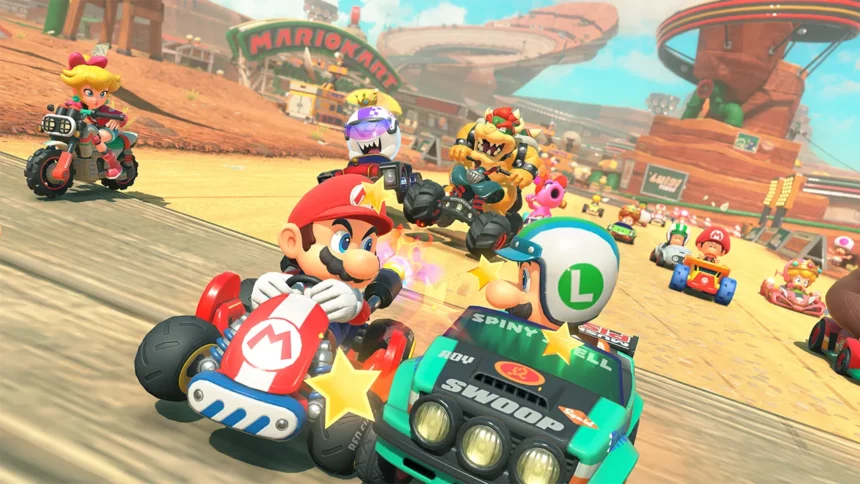 Área 51 secreta descubierta en Mario Kart World